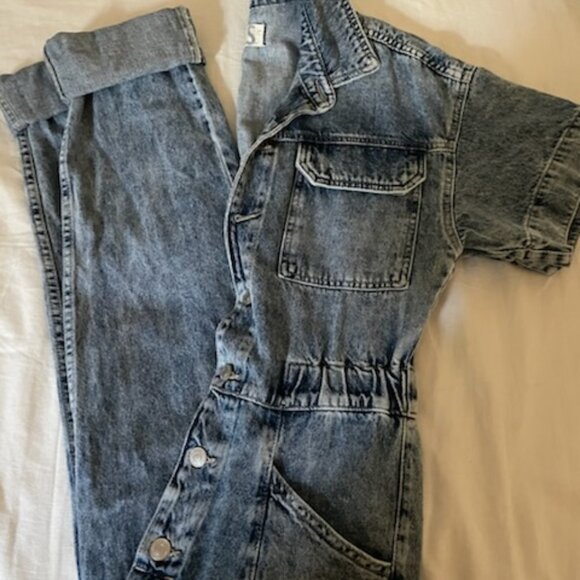 Free People Marci Denim Coveralls - Picture 4 of 4